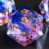 Dungeons and Dragons Liquid Core Dice Set D&D Polyhedron DND Resin dice Set Used for Role-Playing dice Magic Pathfinder Game DND dice Set (7 Pieces)